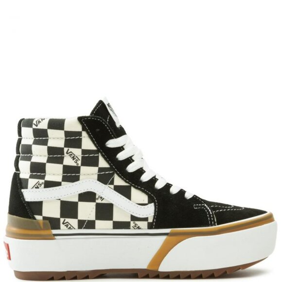 Vans Checkerboard Sk8-Hi Stacked. Brand New. Womens Size: 6 and 8.5. - Picture 3 of 8